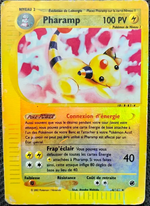 Pharamp — Carte Pokémon 34 Expedition