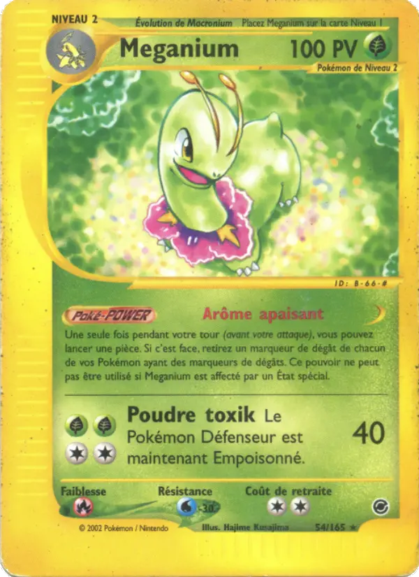 Meganium — Carte Pokémon 54 Expedition