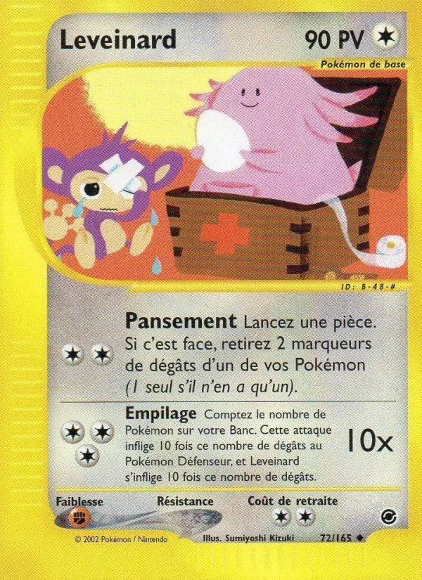 Leveinard — Carte Pokémon 72 Expedition