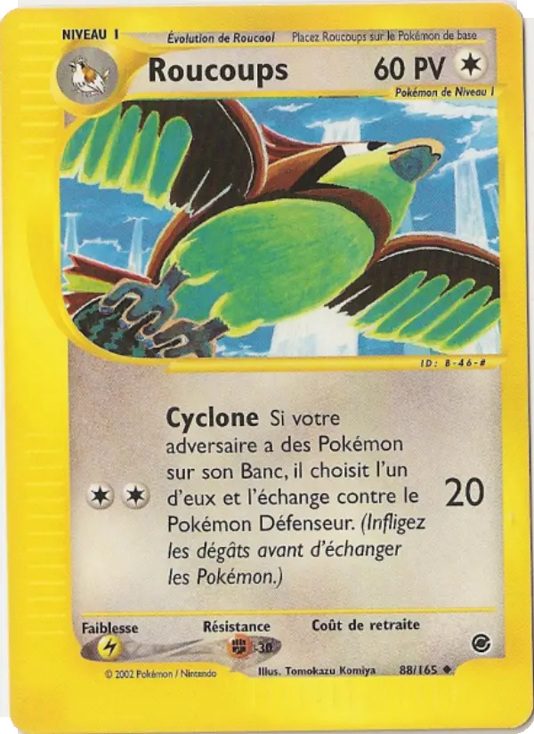 Roucoups — Carte Pokémon 88 Expedition