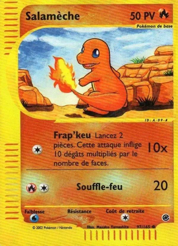 Salamèche — Carte Pokémon 97 Expedition