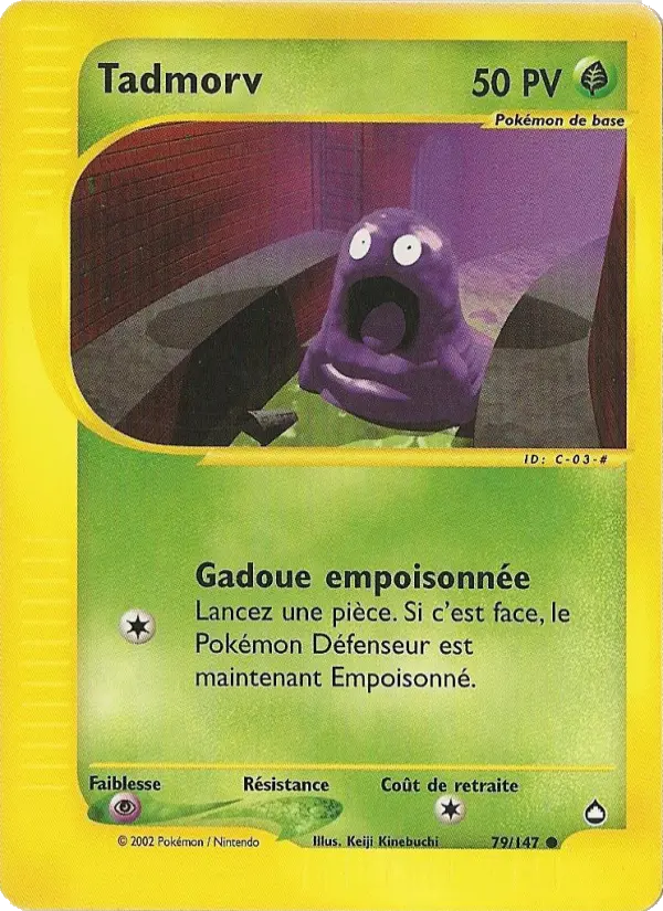 Tadmorv — Carte Pokémon 79 Aquapolis