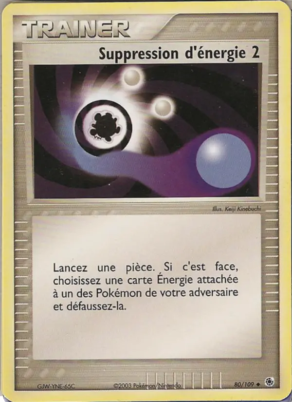 080/109 - Suppression d'énergie 2