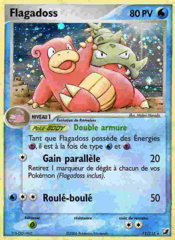 Flagadoss — Carte Pokémon 13 EX Forces Cachées