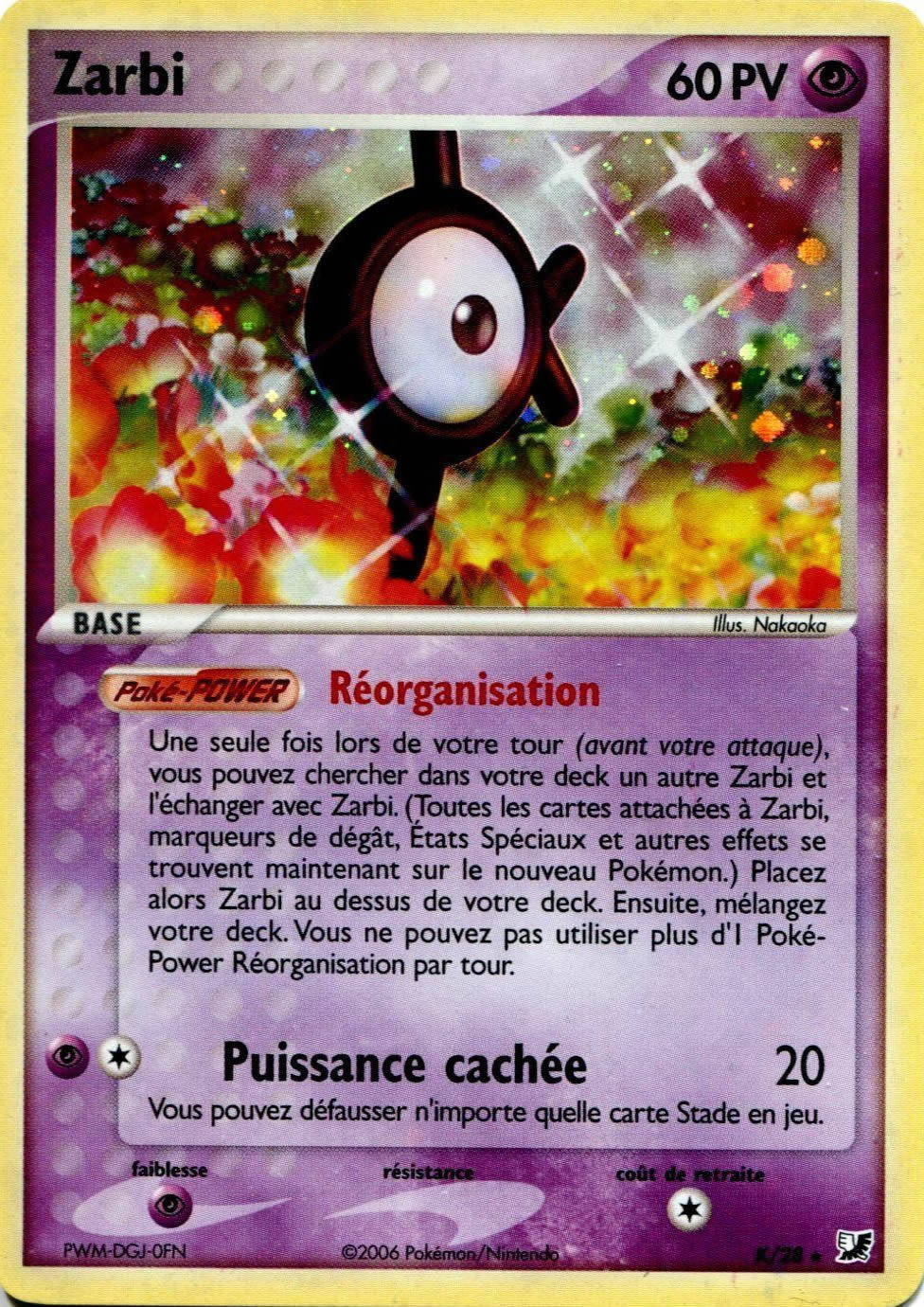 Zarbi K - EX Forces Cachées