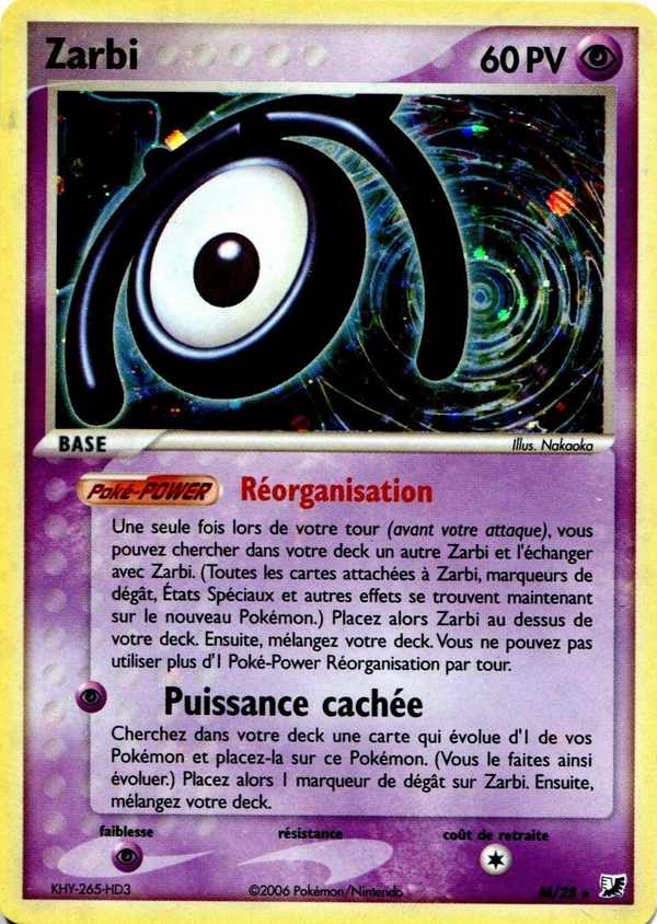 Zarbi M - EX Forces Cachées