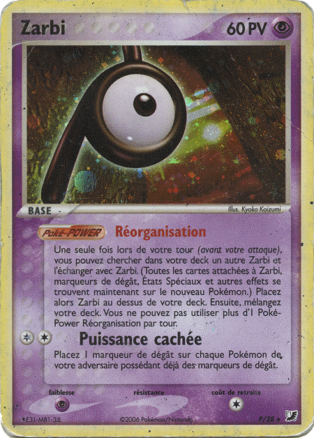 Zarbi P - EX Forces Cachées