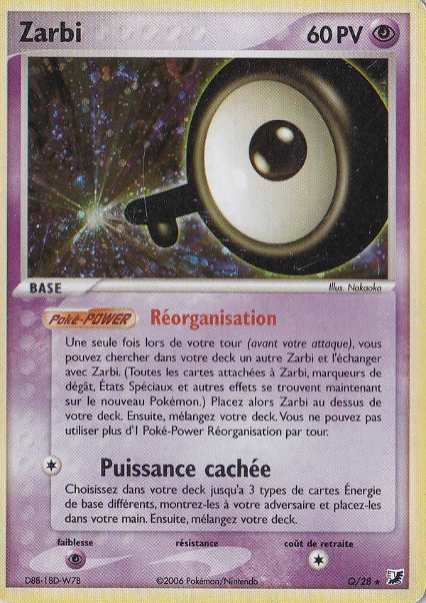 Zarbi Q - EX Forces Cachées