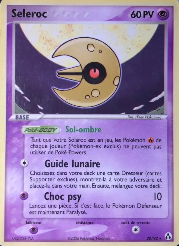 Seleroc — Carte Pokémon 20 EX Créateurs de légendes