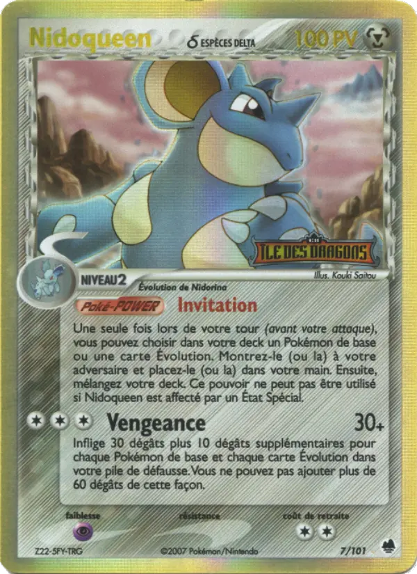 007/101 - Nidoqueen δ