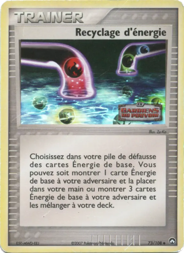 073/108 - Recyclage d'énergie