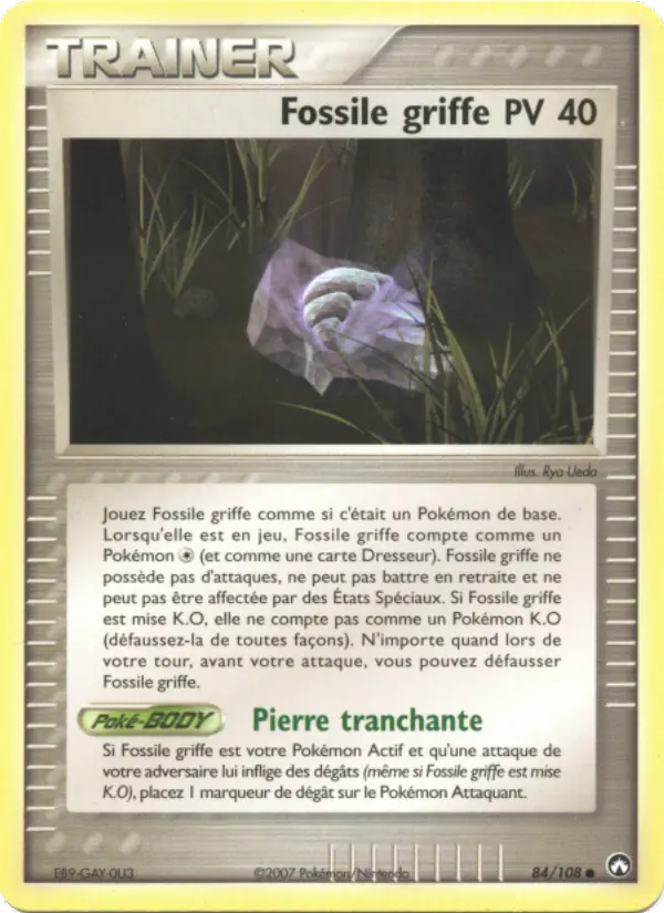 084/108 - Fossile griffe