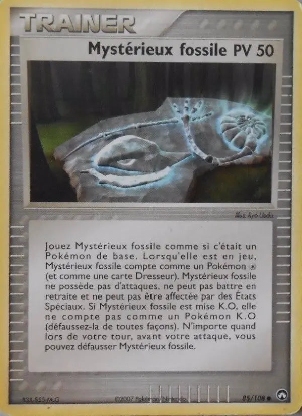 085/108 - Mystérieux fossile