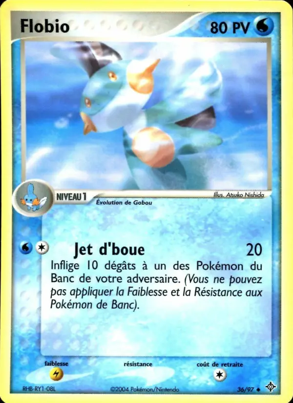 Flobio — Carte Pokémon 36 EX Dragon