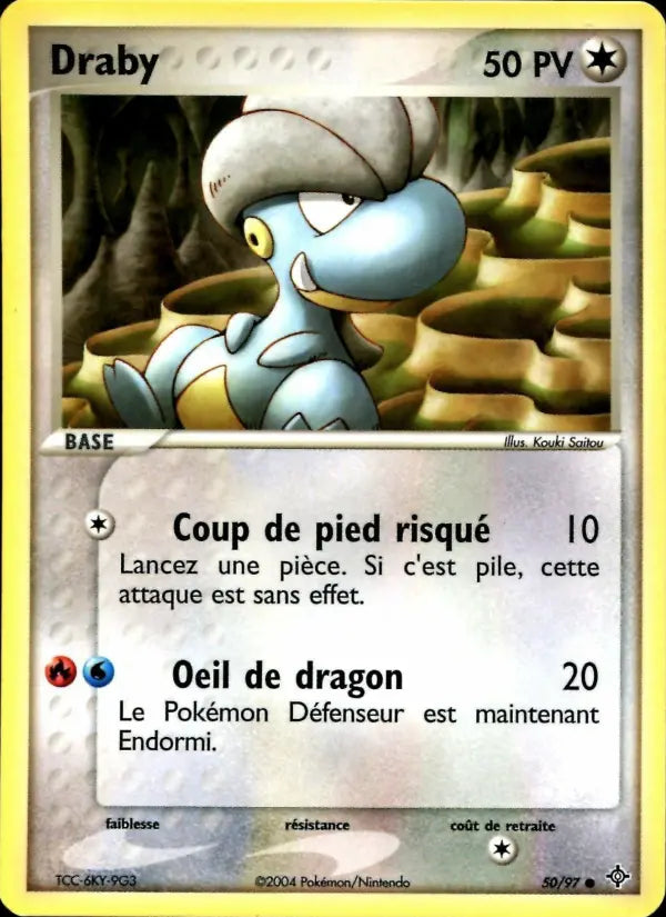 Draby — Carte Pokémon 50 EX Dragon