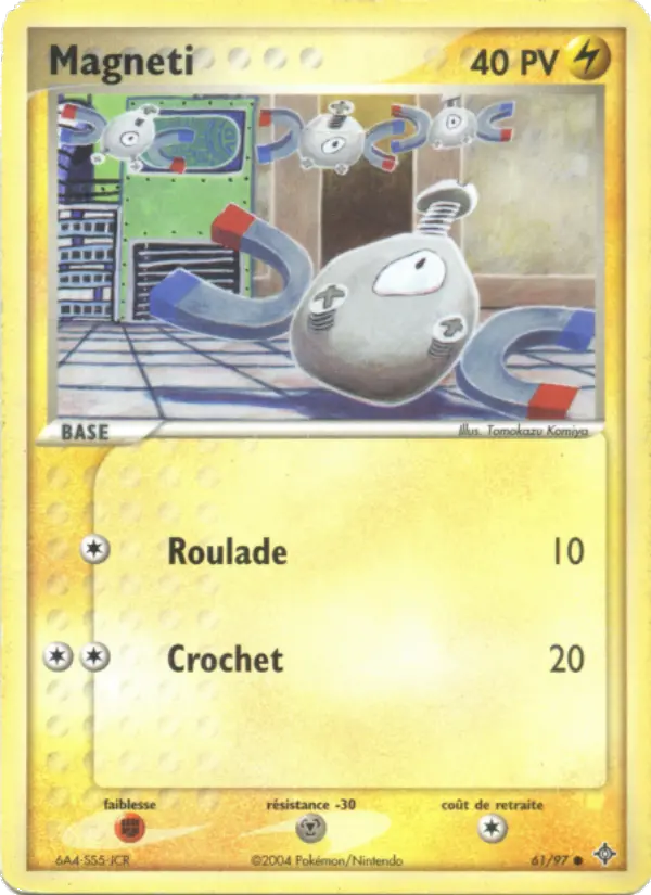 Magneti — Carte Pokémon 61 EX Dragon