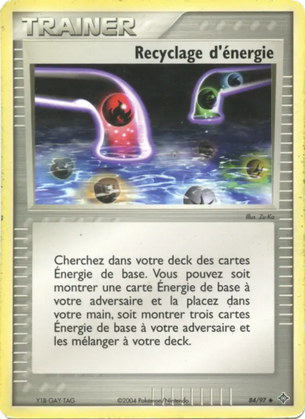084/097 - Recyclage d'énergie