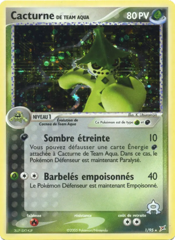 001/095 - Cacturne de Team Aqua