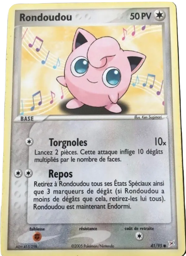 Rondoudou — Carte Pokémon 41 EX Team Magma vs Team Aqua