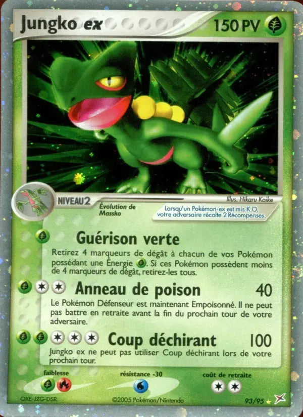 Jungko ex — Carte Pokémon 93 EX Team Magma vs Team Aqua