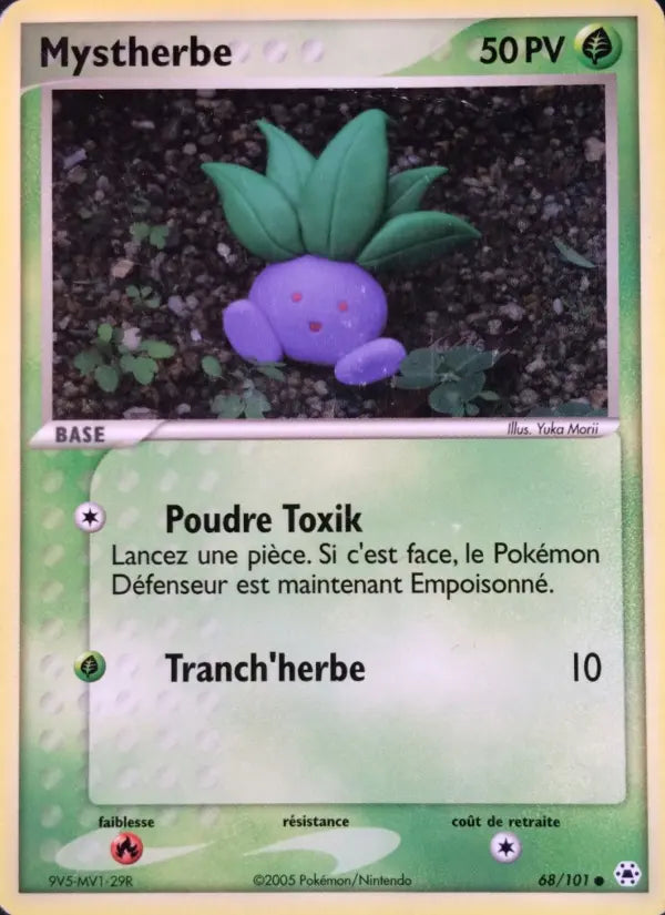 Mystherbe — Carte Pokémon 68 EX Légendes Oubliées