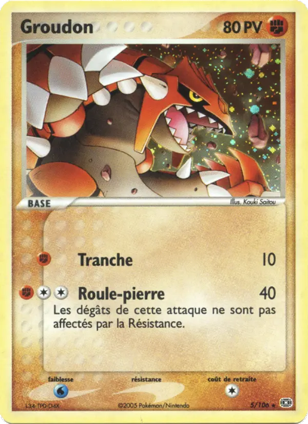 005/106 - Groudon