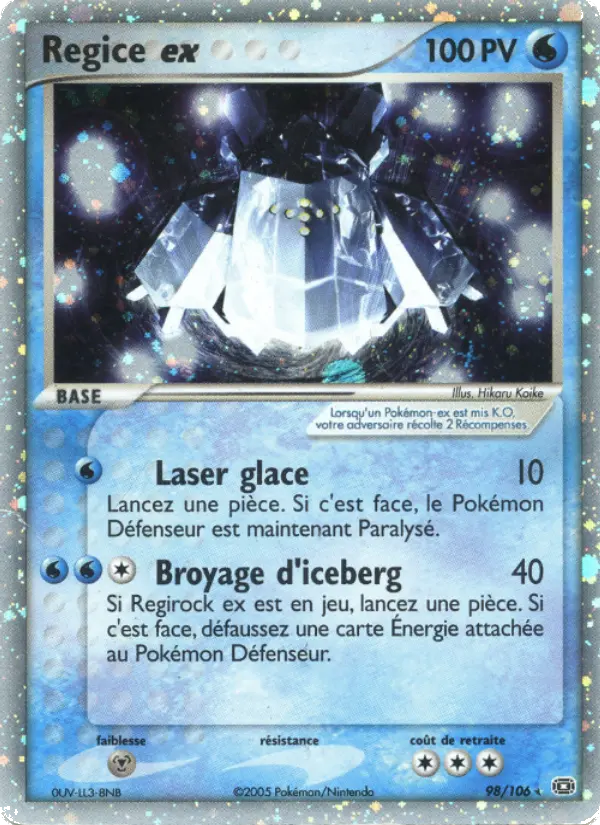 098/106 - Regice ex