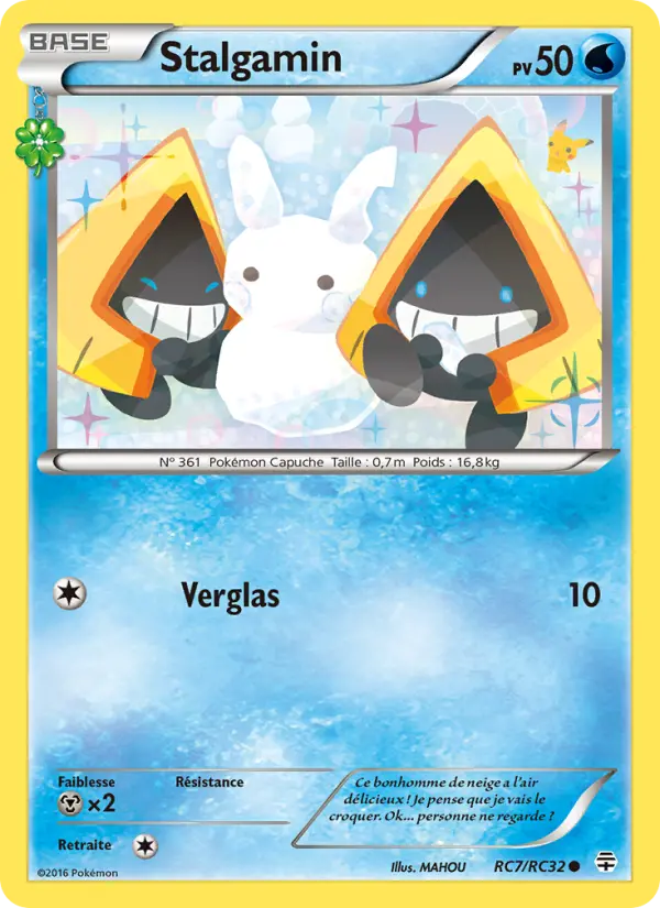 Stalgamin — Carte Pokémon RC7 Générations