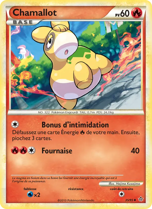 Chamallot — Carte Pokémon 35 Déchaînement