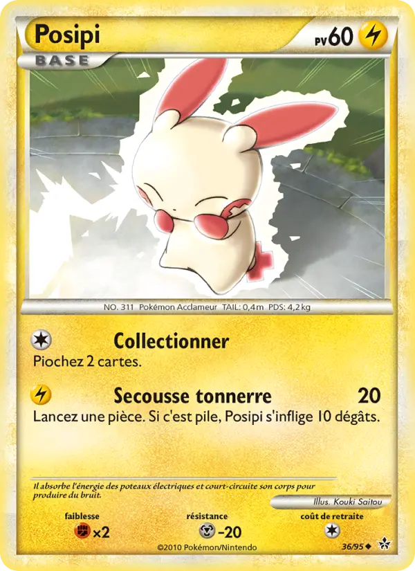 Posipi — Carte Pokémon 36 Déchaînement
