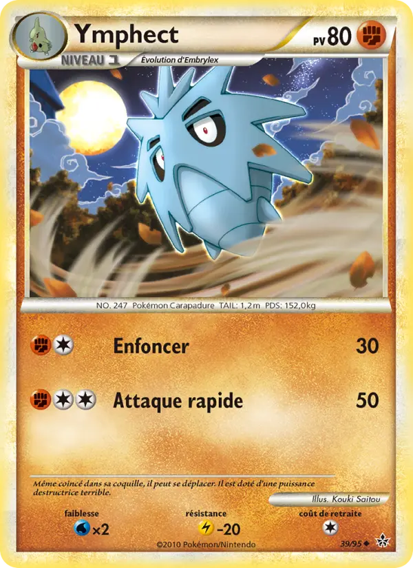Ymphect — Carte Pokémon 39 Déchaînement