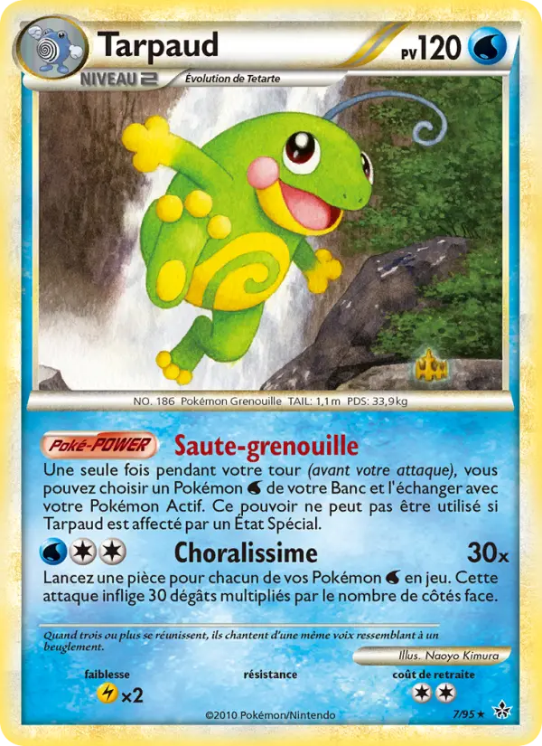 Tarpaud — Carte Pokémon 7 Déchaînement
