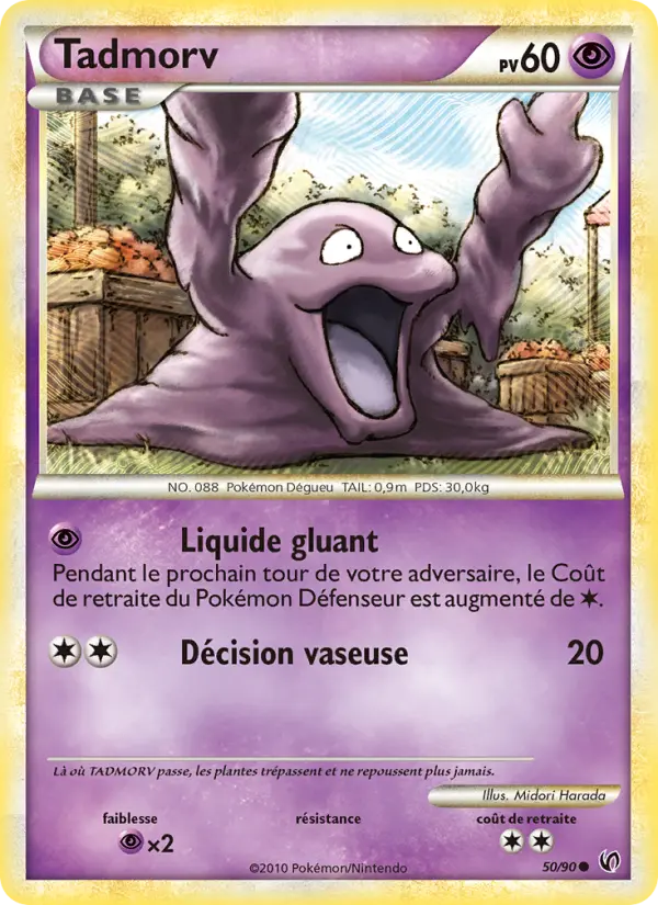 Tadmorv — Carte Pokémon 50 Indomptable