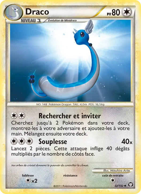Draco — Carte Pokémon 32 Triomphant
