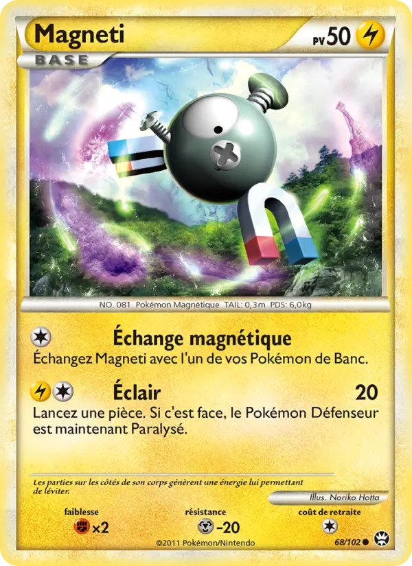 Magneti — Carte Pokémon 68 Triomphant