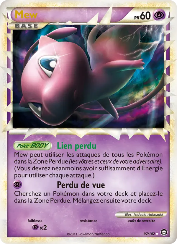 Mew — Carte Pokémon 97 Triomphant