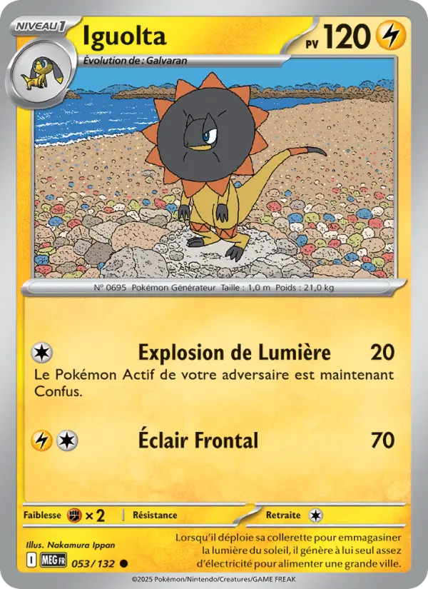 Iguolta — Carte Pokémon 053 Méga-Évolution