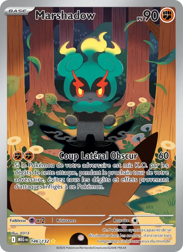 Marshadow — Carte Pokémon 146 Méga-Évolution