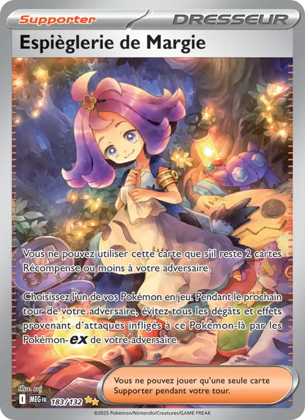 Espièglerie de Margie — Carte Pokémon 183 Méga-Évolution