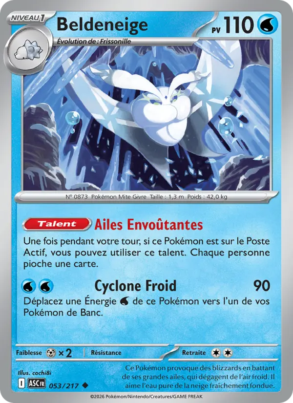 Beldeneige — Carte Pokémon 053 Héros Transcendants