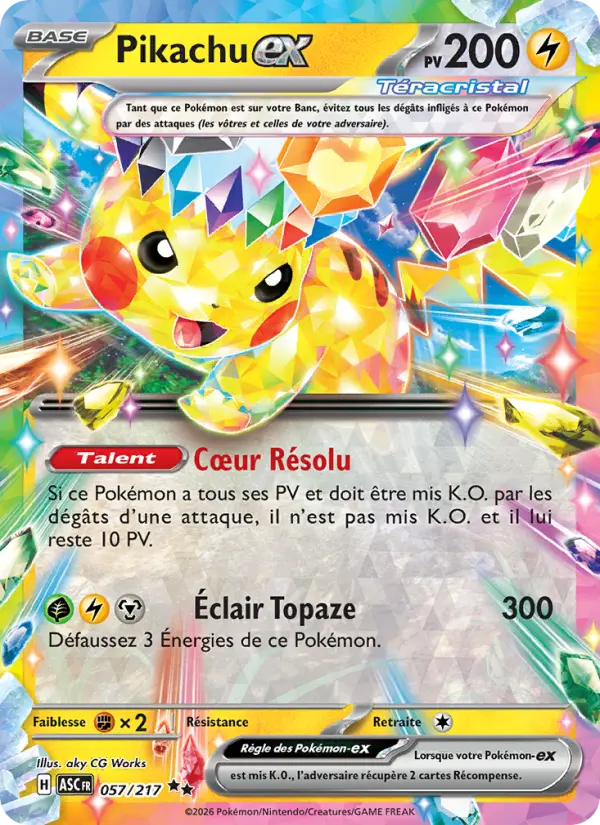057/217 - Pikachu EX