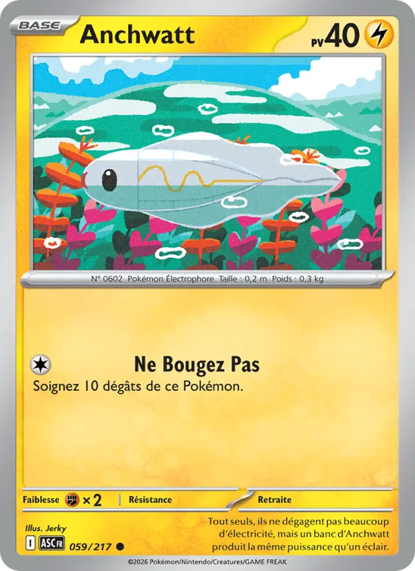 Anchwatt — Carte Pokémon 059 Héros Transcendants