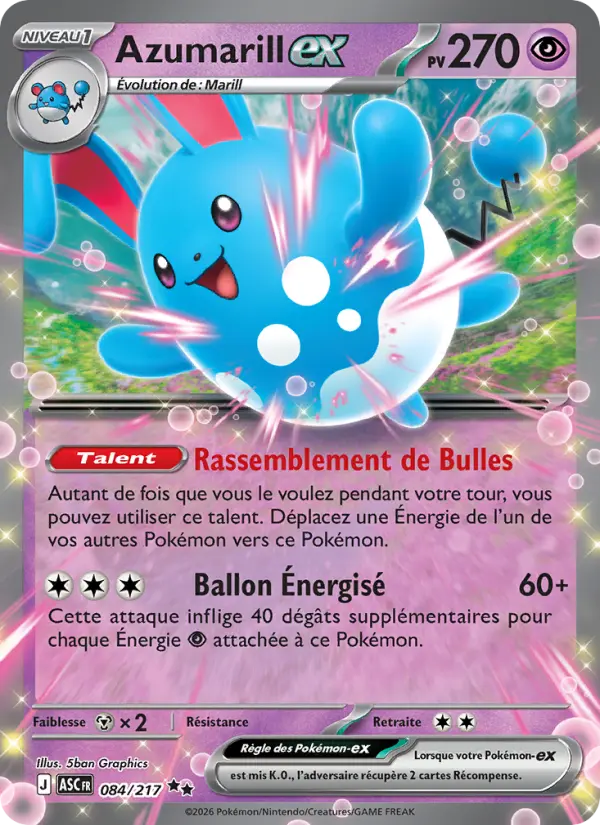 084/217 - Azumarill EX