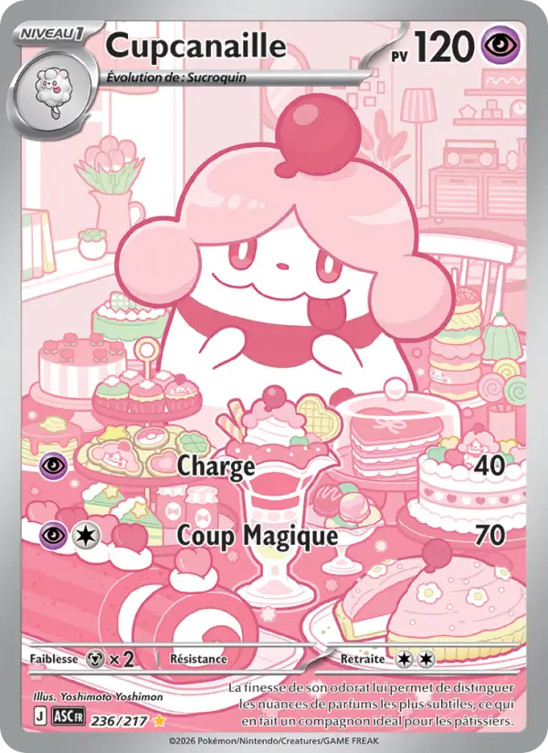 Cupcanaille — Carte Pokémon 236 Héros Transcendants