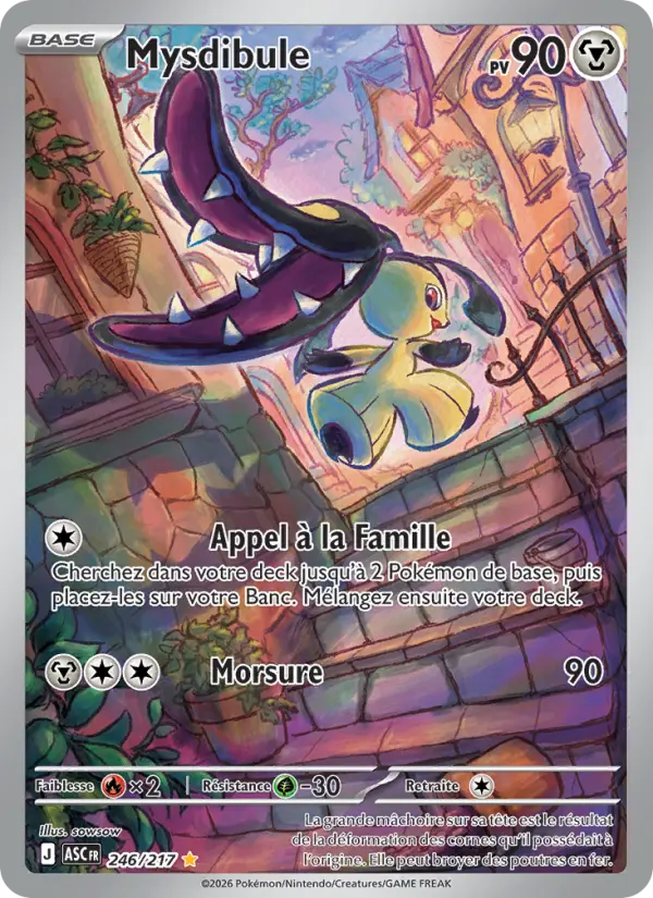 Mysdibule — Carte Pokémon 246 Héros Transcendants