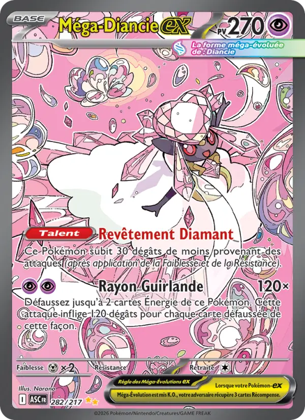 282/217 - Méga-Diancie EX