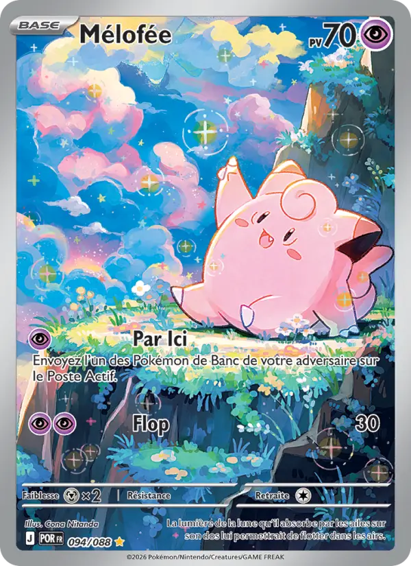 094/088 - Mélofée — Carte Pokémon ME03 PlayShop