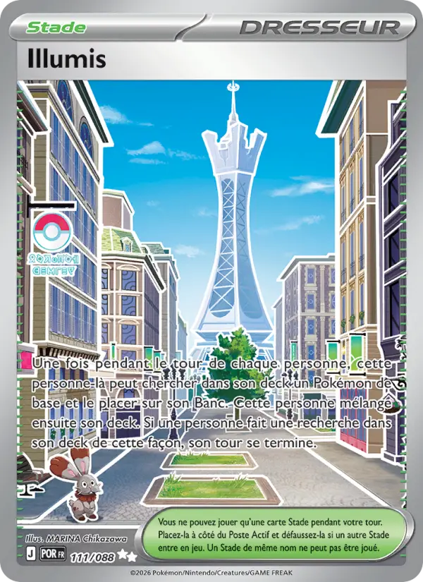 111/088 - Illumis — Carte Pokémon ME03 PlayShop