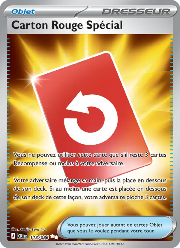 113/086 - Carton Rouge Spécial
