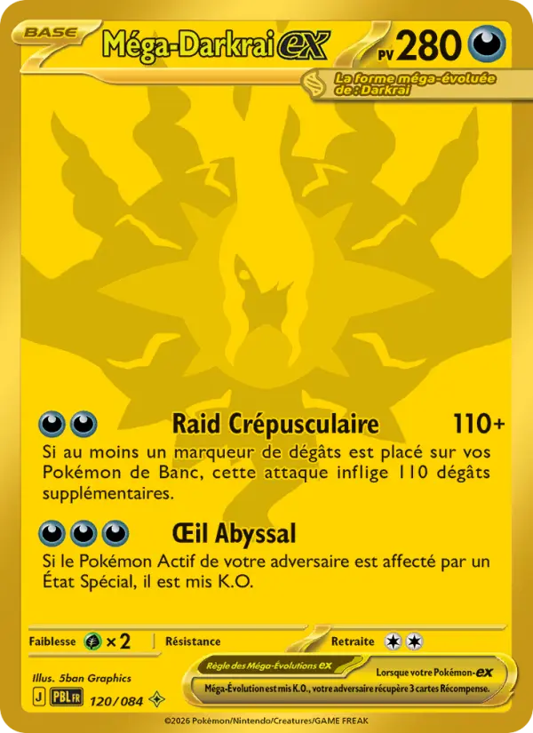 120/084 - Méga-Darkrai EX